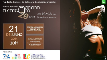 Espetáculo comemora os 20 anos do Studio de Dança Adriana Alcântara em Balneário Camboriú