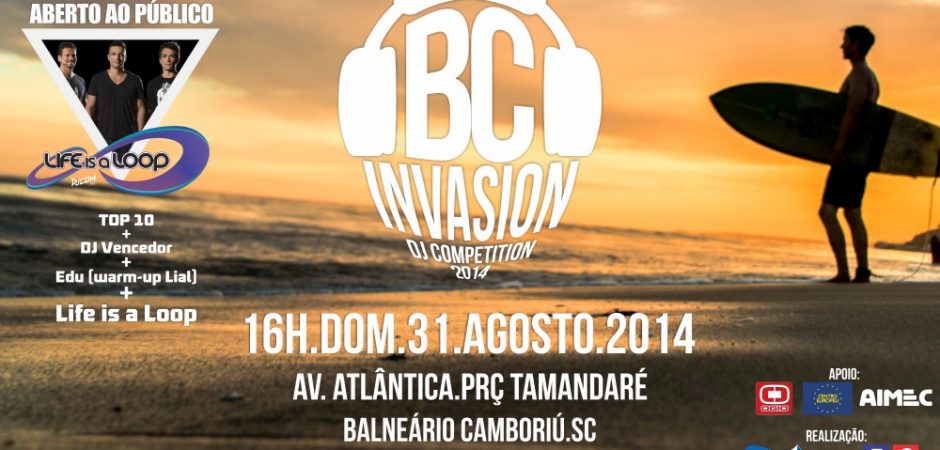 BC Invasion 2014 e show Life is a Loop são transferidos para 31 de agosto