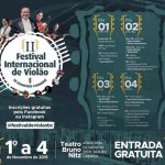 Galeria Municipal de Arte recebe duas exposições durante o Festival Internacional de Violão