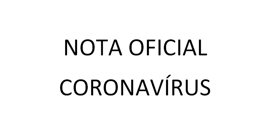 NOTA OFICIAL BALNEÁRIO CAMBORIÚ – Coronavírus