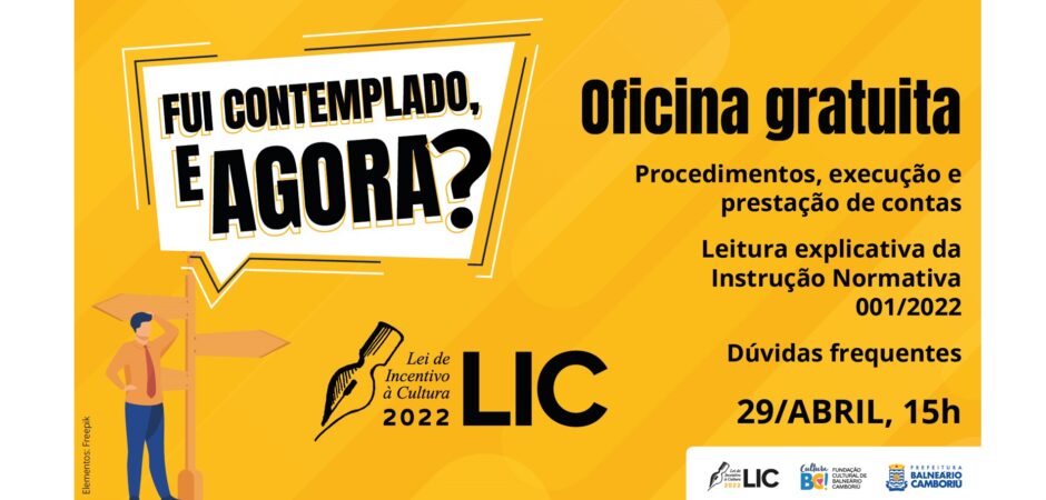 Fundação Cultural promove live para contemplados na LIC nesta sexta-feira