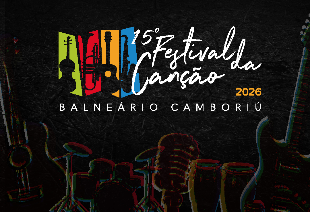 Canções classificadas para as apresentações ao vivo do 15º Festival da Canção de Balneário Camboriú 2026