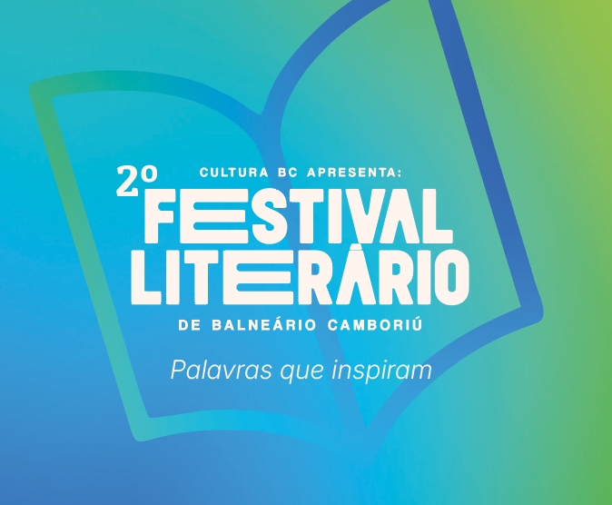 2º Festival Literário de Balneário Camboriú será de 22 a 24 de outubro